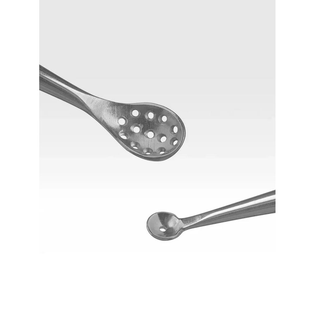 Frau Finger Ложка косметологическая Уно двусторонняя / Classic FP-313SP, глянцевая, 14 см