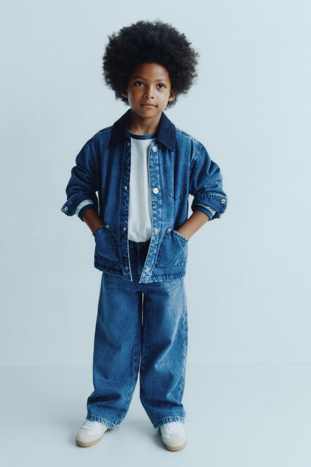 QUILTED DENIM JACKET - Zara фото 8