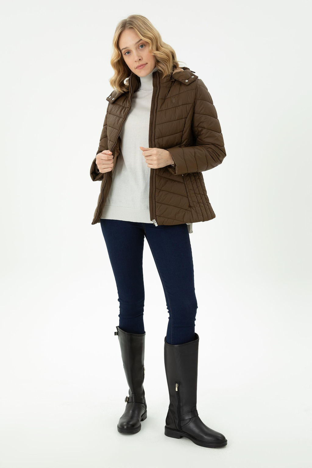 Женское кокосовое пальто Неожиданная скидка в корзине - U.s. polo assn фото 9