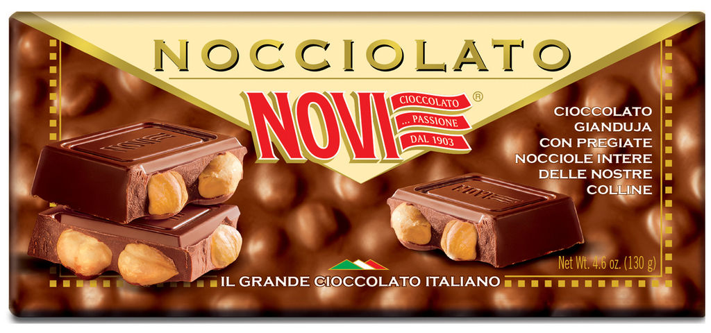 Шоколад Novi Джандуя с фундуком 130 г, Италия