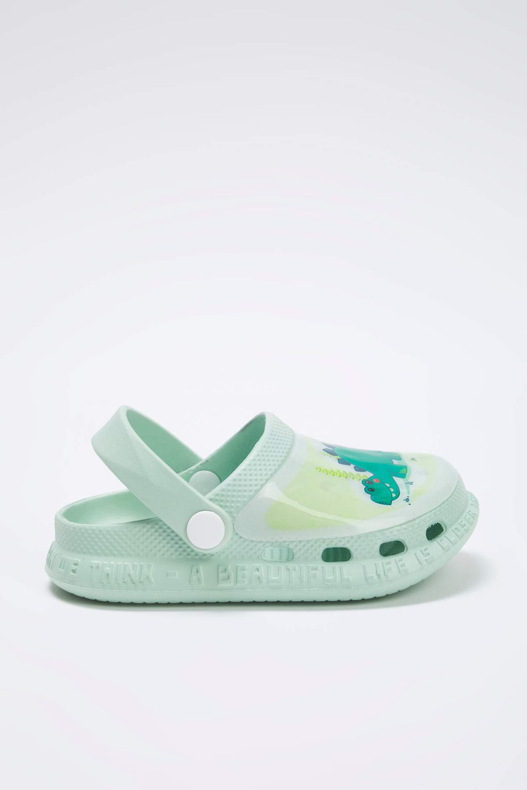 Soft Mint Onu Kapal? Is?kl? Timsah Figuru Detayl? Erkek Cocuk Kids Sandalet Terlik TAKSS25TE00054 - Trendyolmilla фото 6