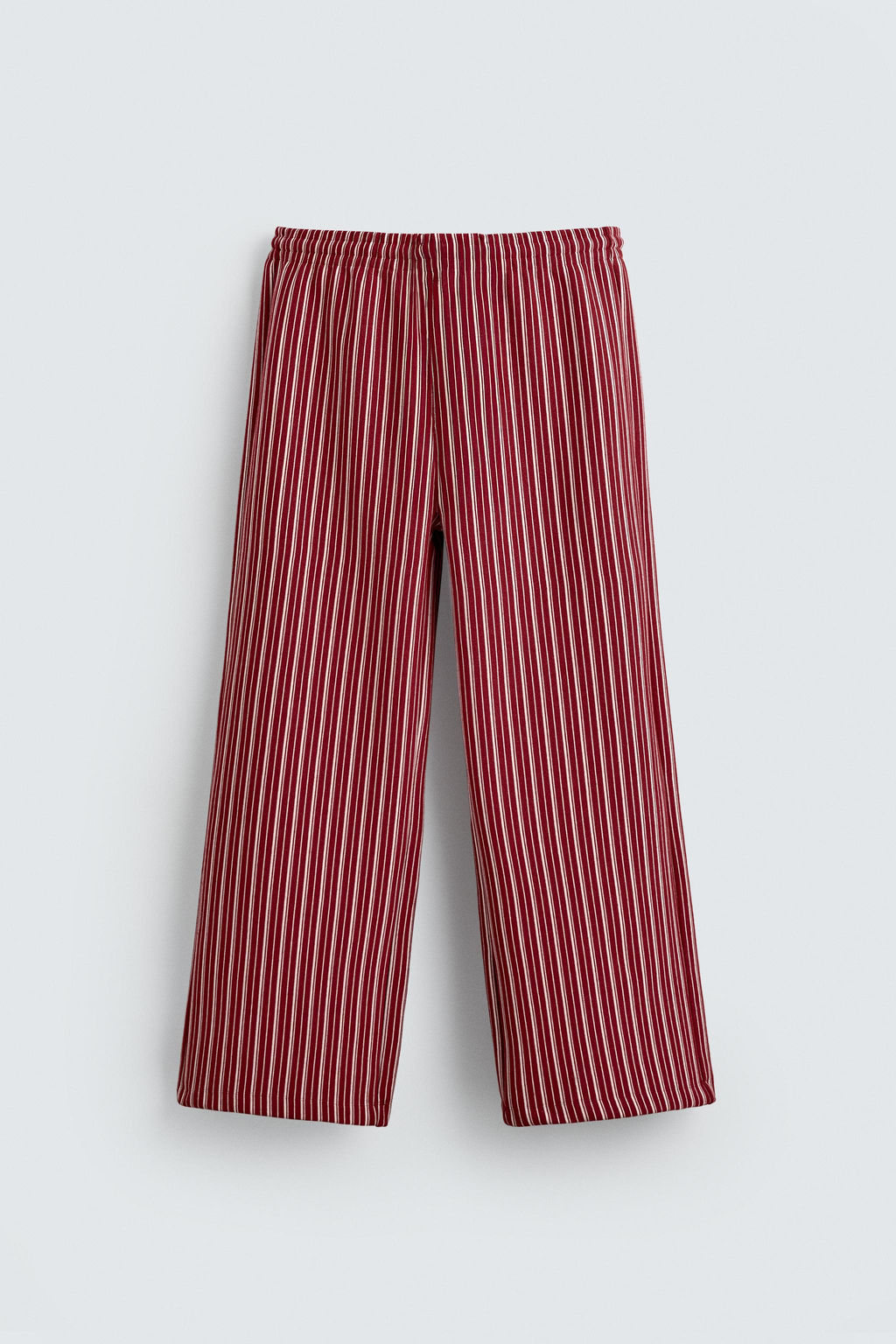 STRIPED RELAXED FIT TROUSERS - Zara фото 6
