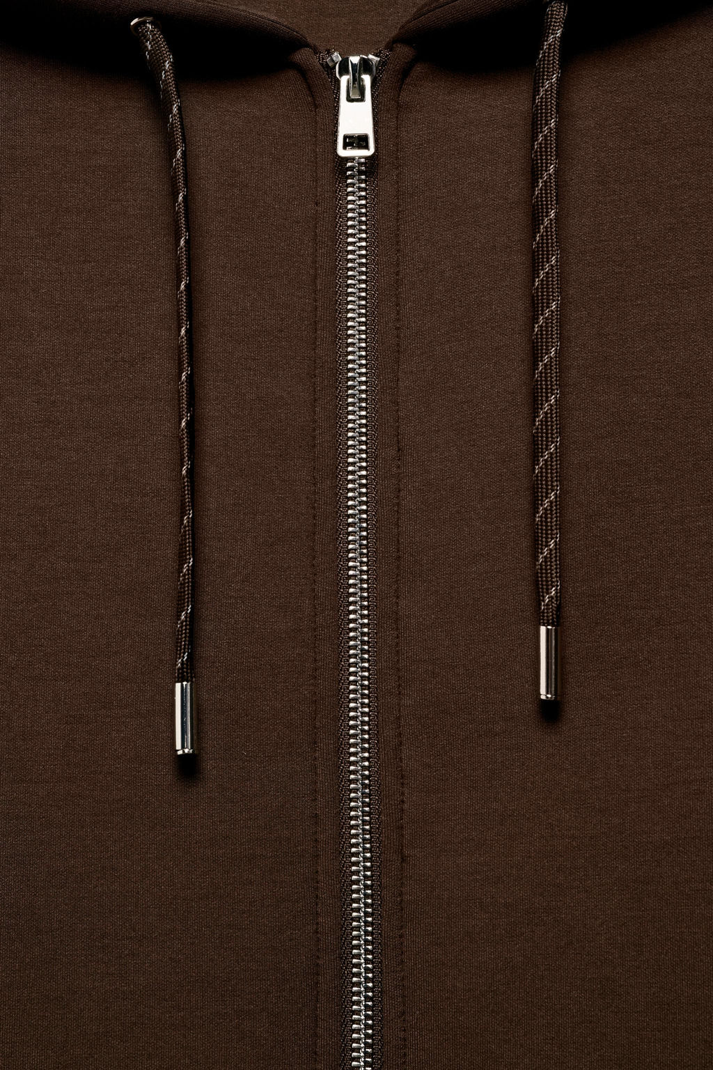 SUDADERA CAPUCHA CORDONES / Marr?n - Zara фото 10