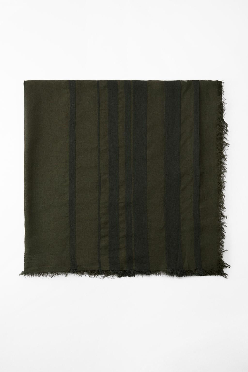 FINE MODAL AND WOOL SCARF - Zara фото 4