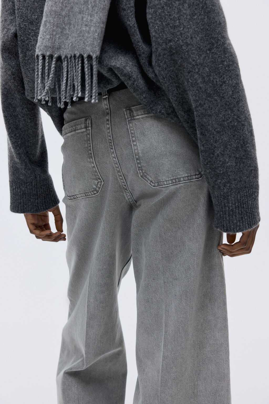 Wide High Jeans - H&m фото 11