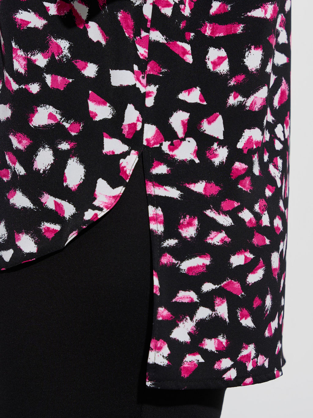 Блузка 0220-1 черный кварц