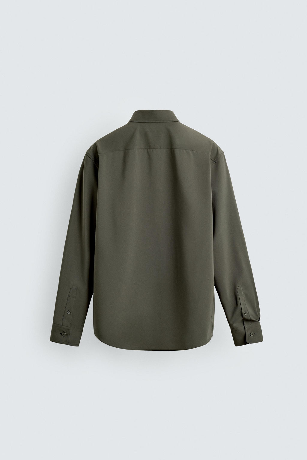 CAMISA SLIM FIT / kaki-med - Zara фото 7