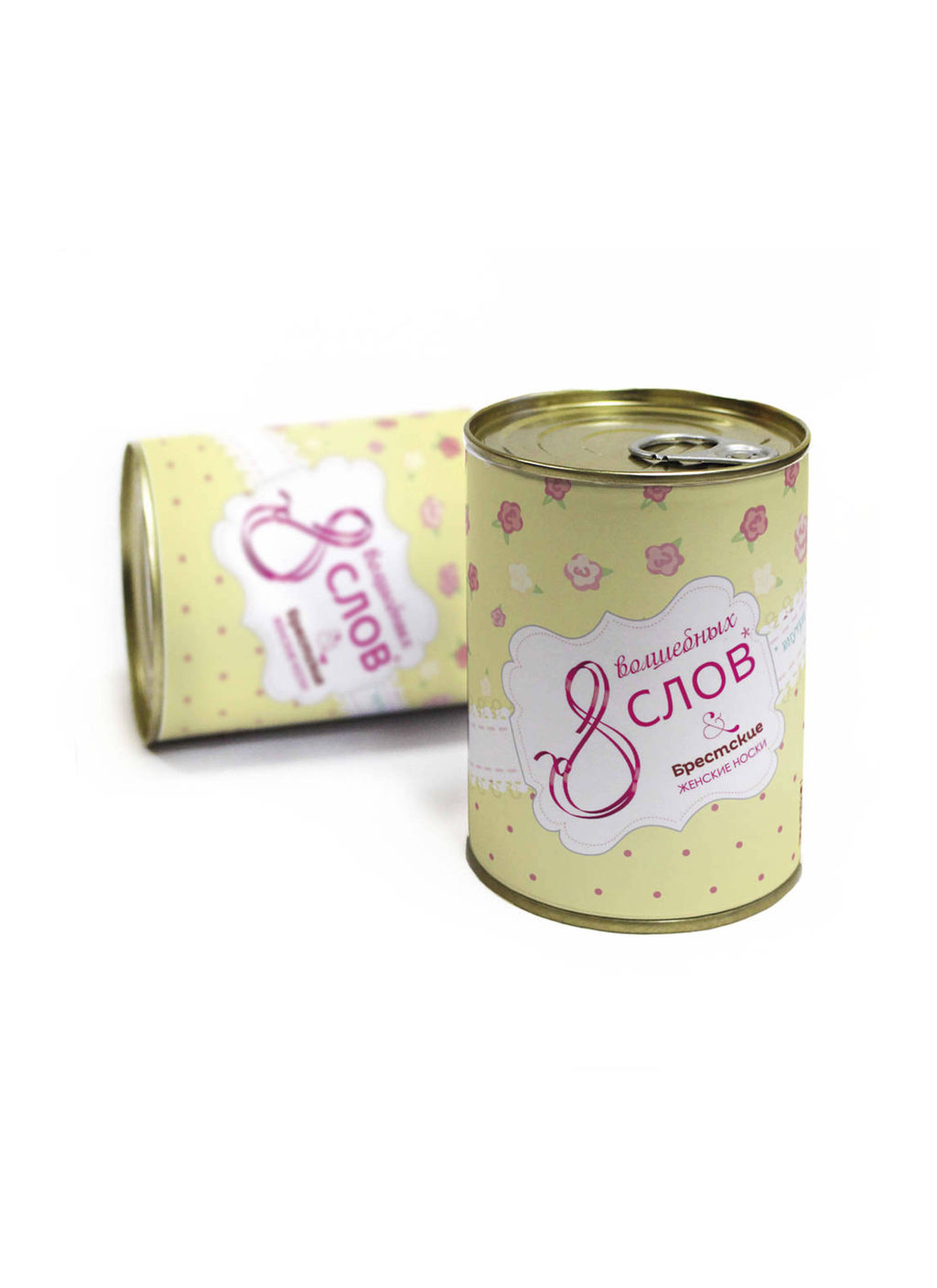 Цена за 2 пары. Носки подарочные Брестские 1101B (в банке) - Conte elegant фото 2