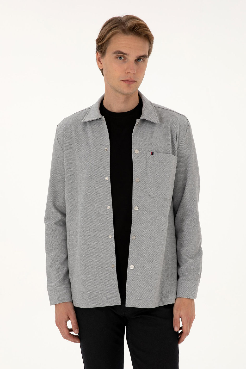 Erkek Gri _rme G_mlek Sepette S_rpriz _ndirim - U.s. polo assn фото 3