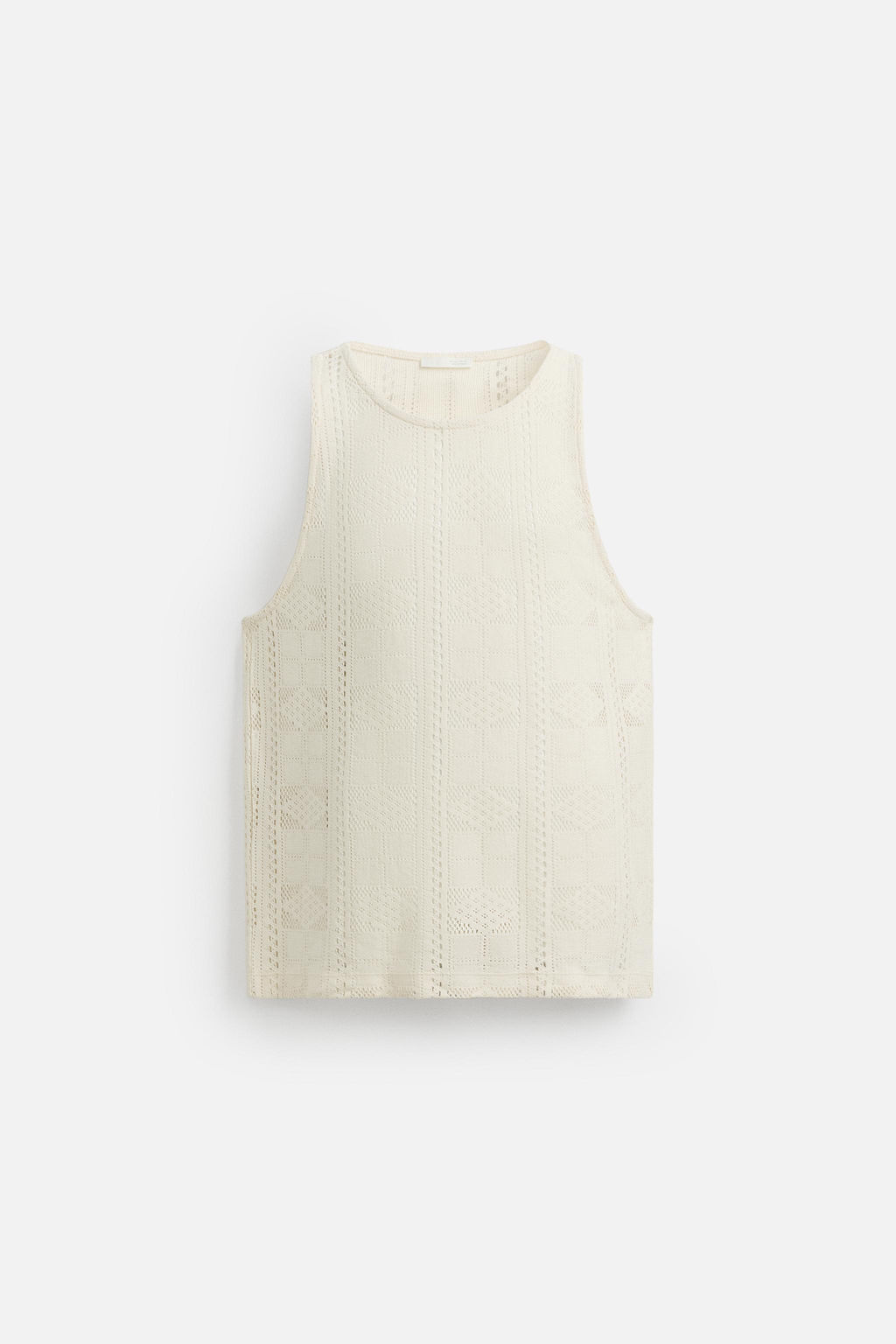 OPENWORK TANK TOP - Zara фото 7