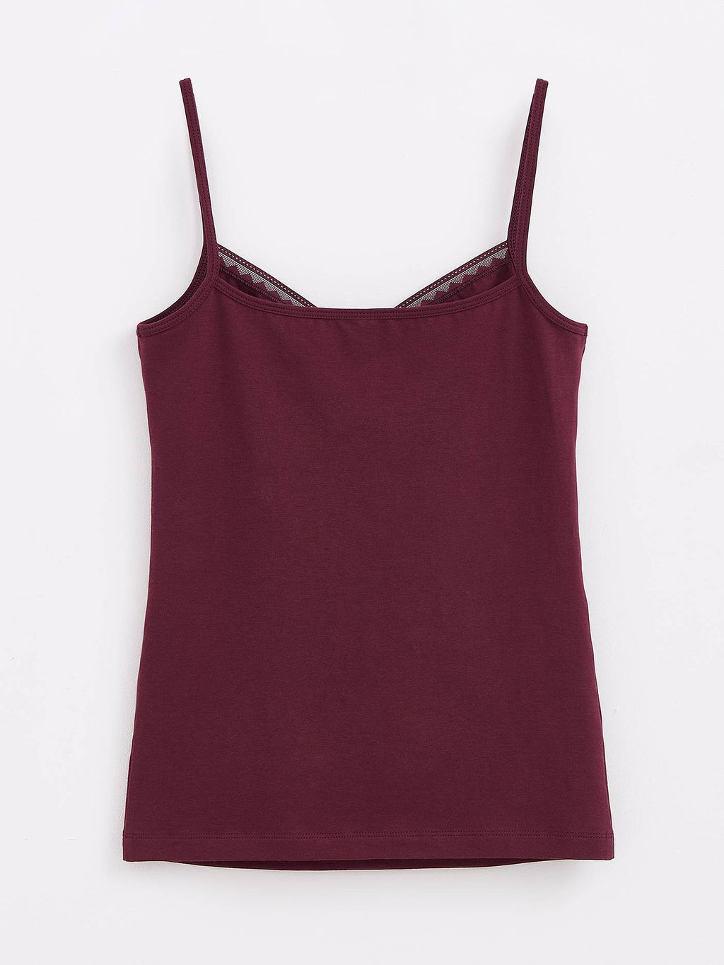 CONTE Топ из премиального хлопка Classic Basic LT 1346 bordo - Conte elegant фото 2