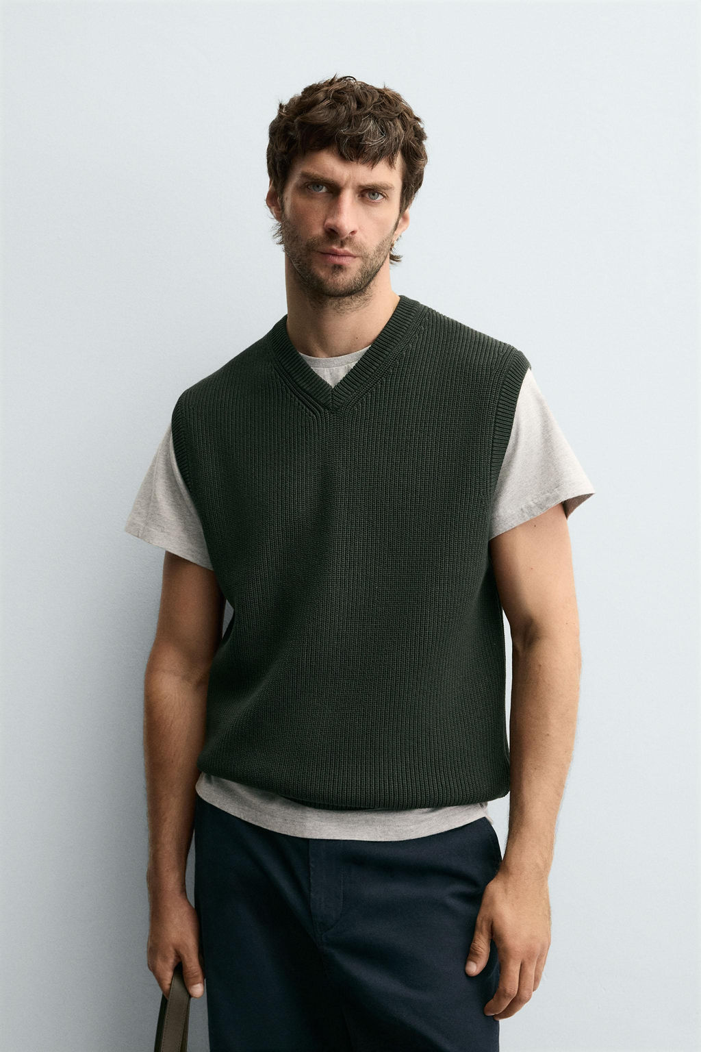 PURL KNIT VEST - Zara фото 2