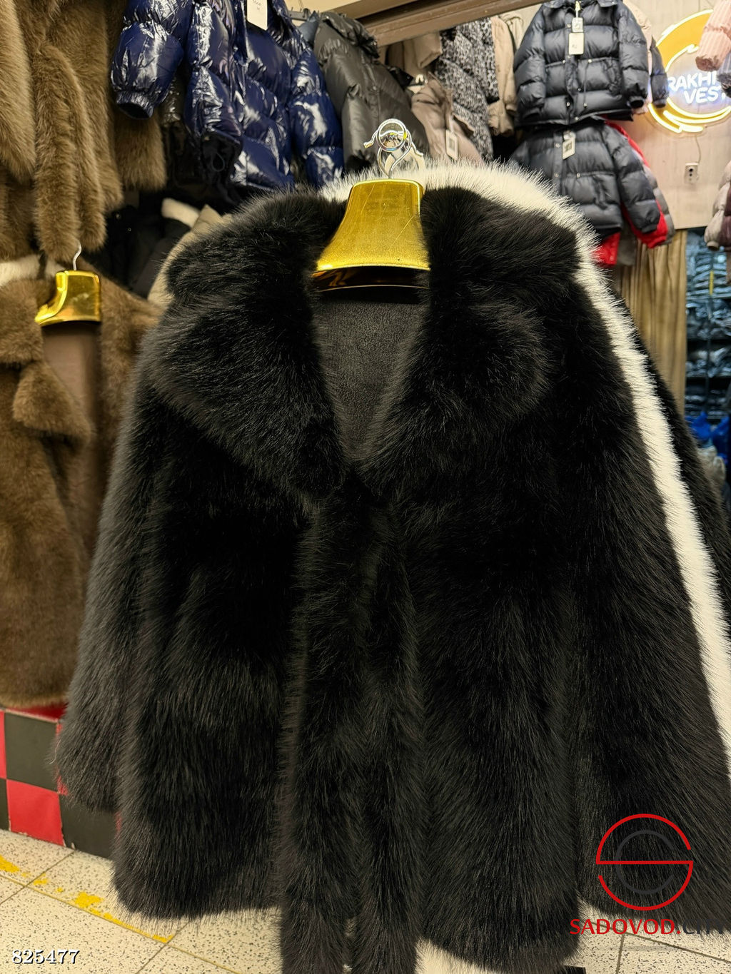 Шуба женская из искусственного меха