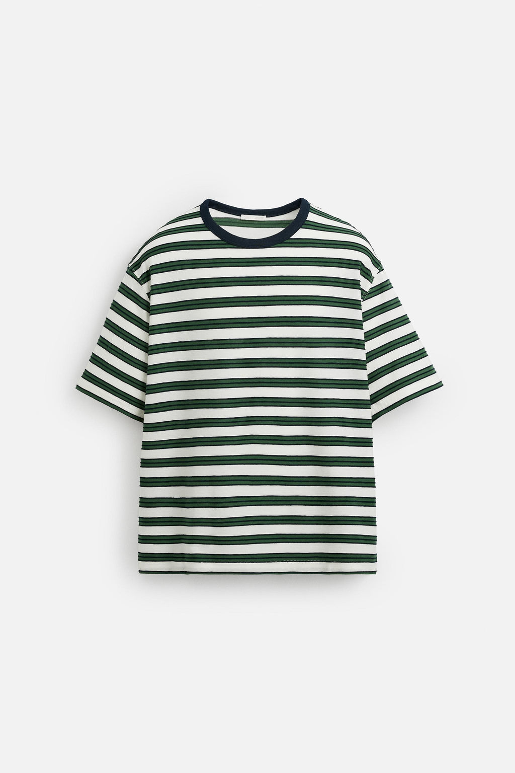 STRIPED JACQUARD T-SHIRT - Zara фото 6