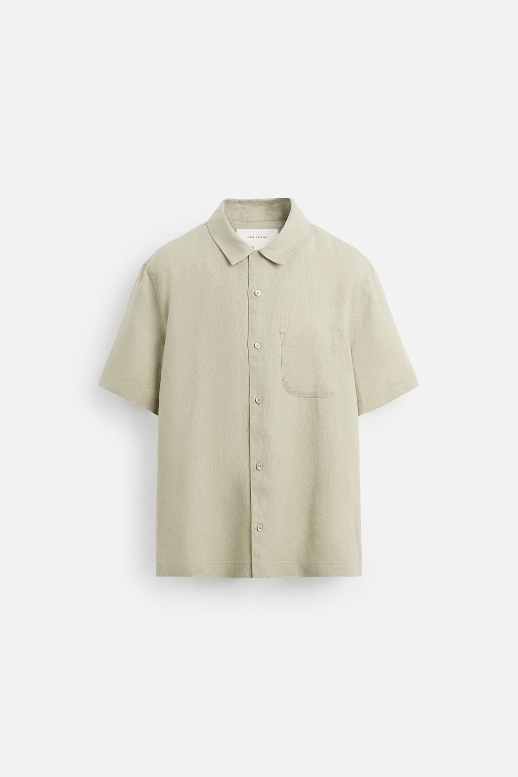 100% LINEN SHIRT - Zara фото 6