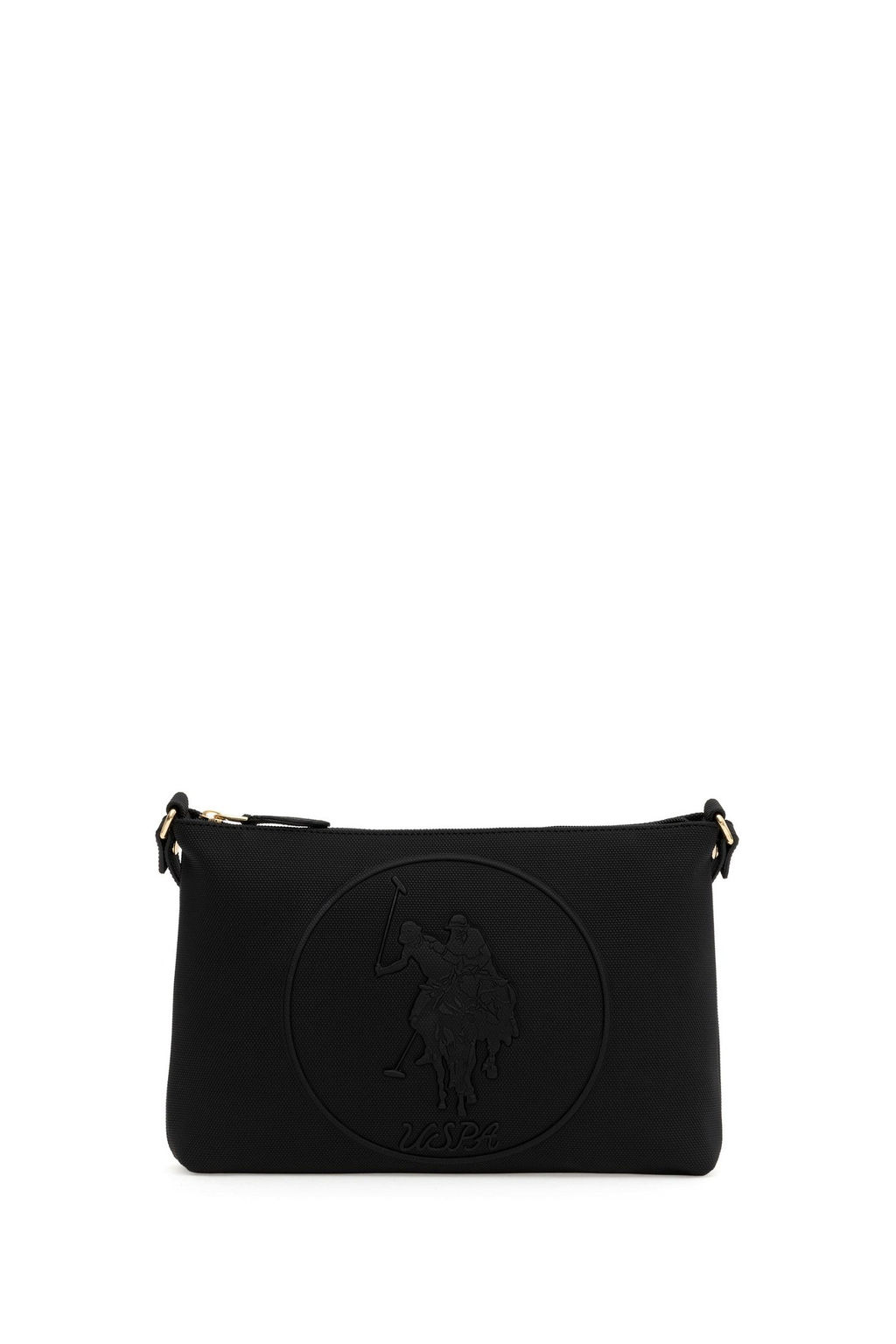 Женская черная сумка через плечо Неожиданная скидка в корзине