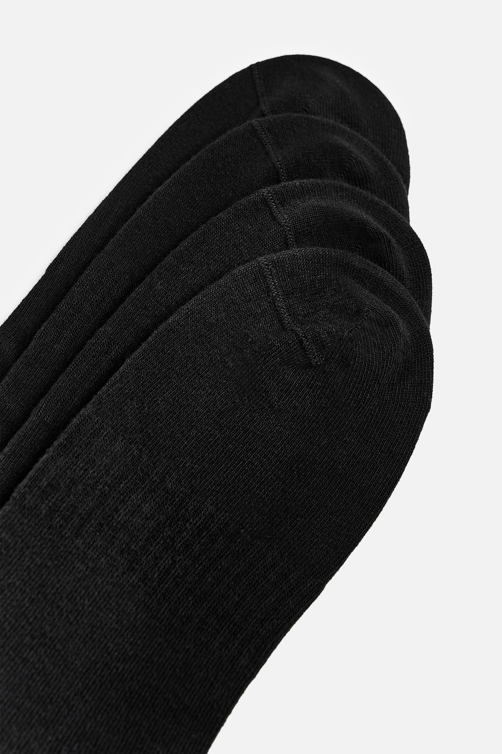 PACK OF 4 ANKLE SOCKS - Zara фото 6