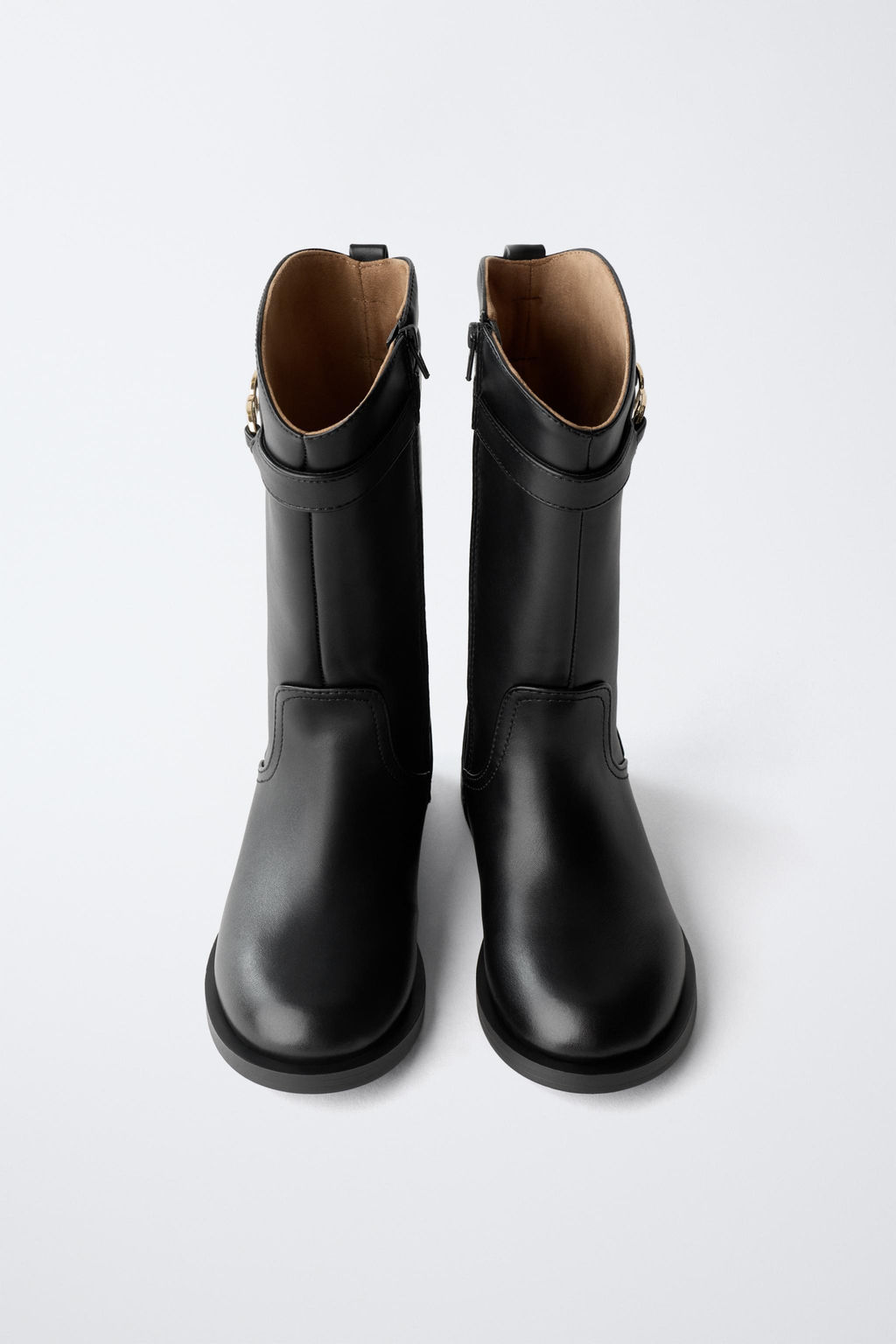 TALL BOOT WITH BUCKLE - Zara фото 4