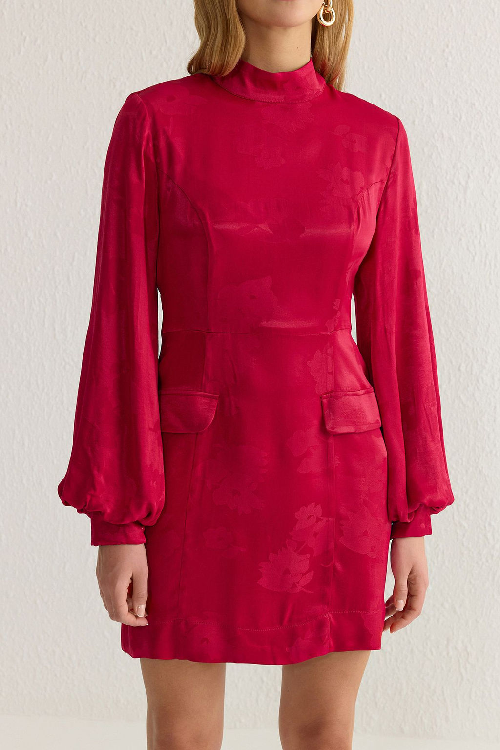 TRENDYOLMILLA Siyah Animal A Kesim Mini Dokuma Elbise TWOAW25EL00475  фото 9