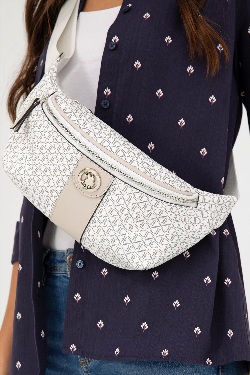 Женщина белая талия Неожиданная скидка в корзине - U.s. polo assn фото 2