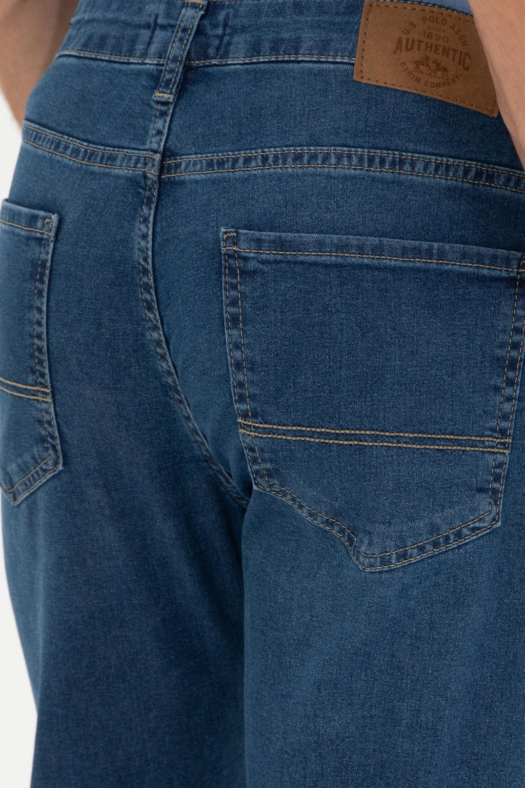 Мужские синие джинсовые брюки Неожиданная скидка в корзине - U.s. polo assn фото 6