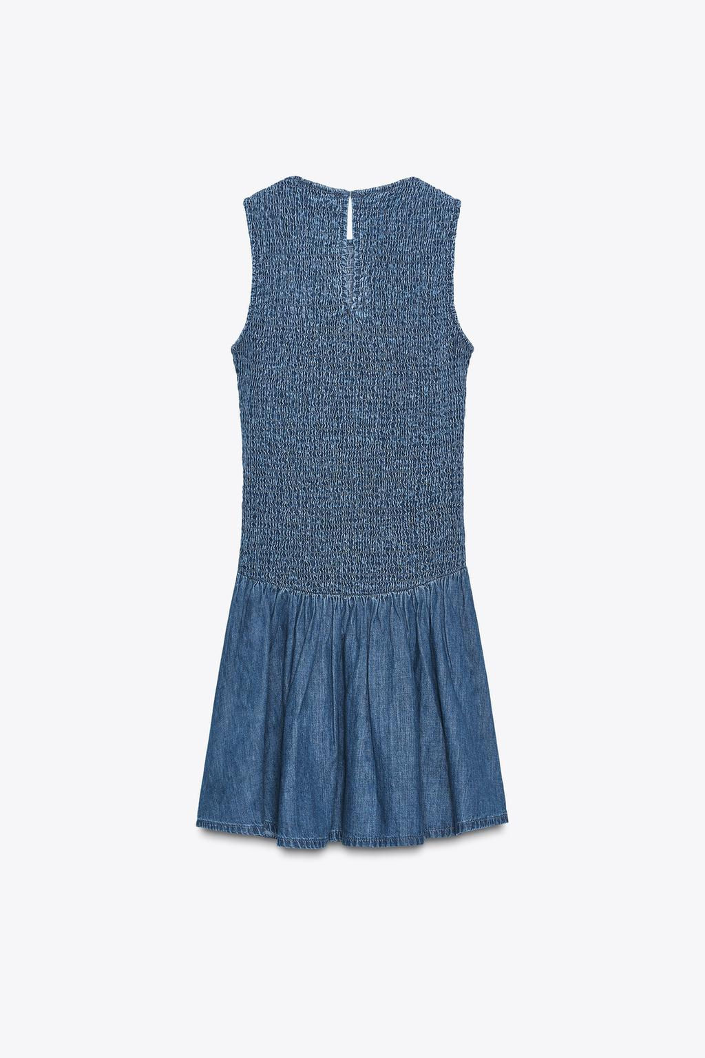 SHORT HONEYCOMB DRESS - Zara фото 6