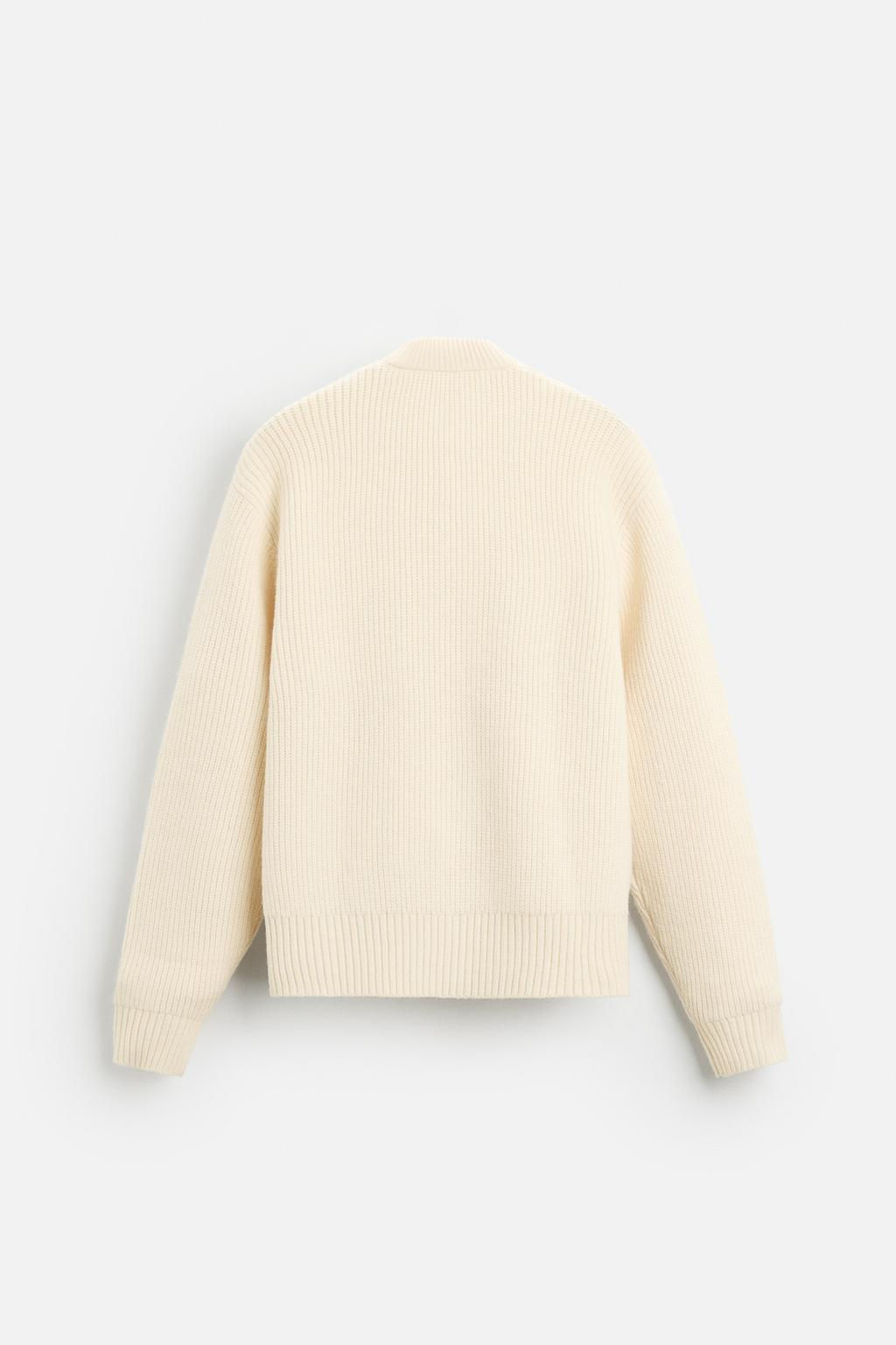 ZIP-UP KNIT JACKET - Zara фото 17