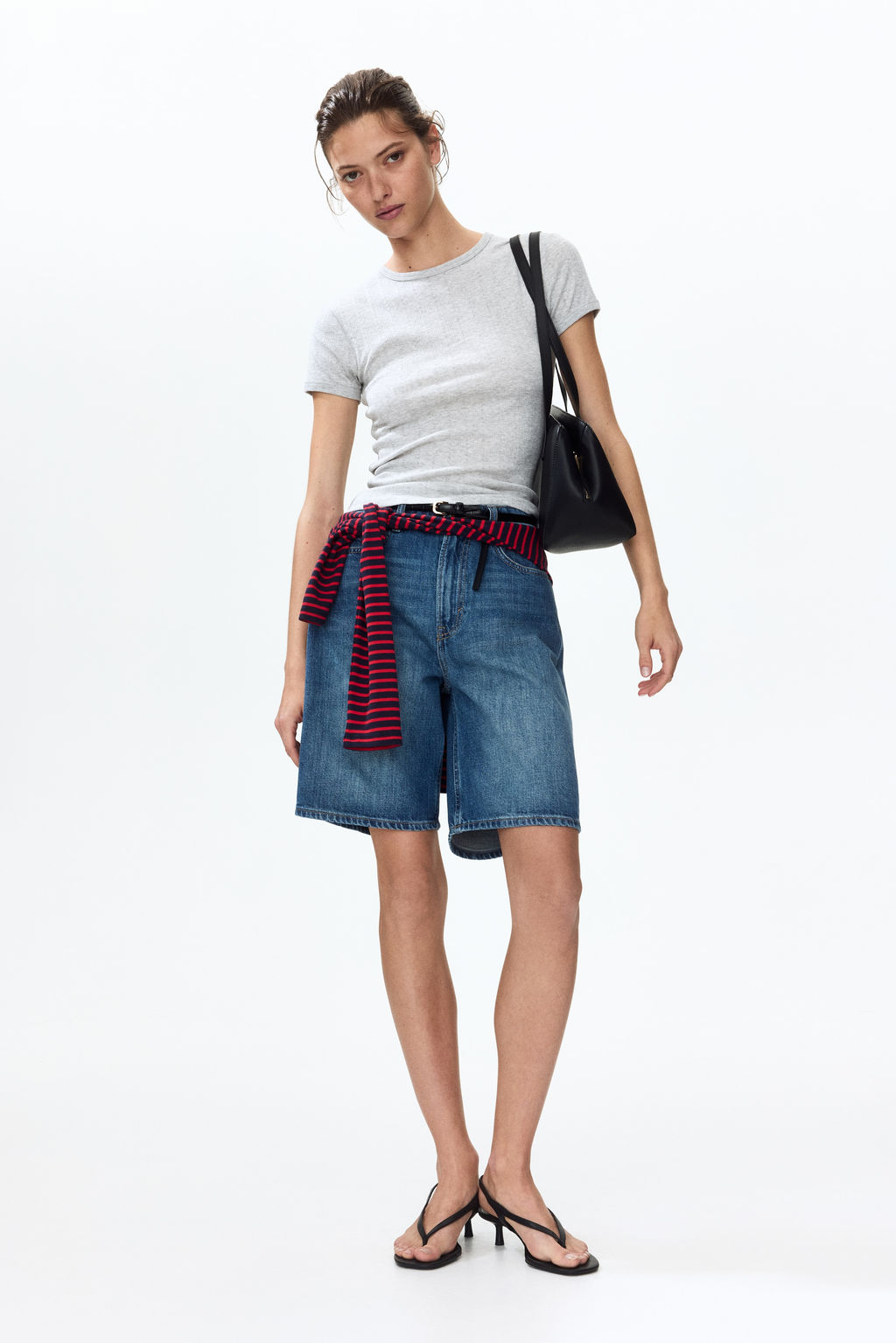 Camiseta en punto pointelle - H&m фото 8