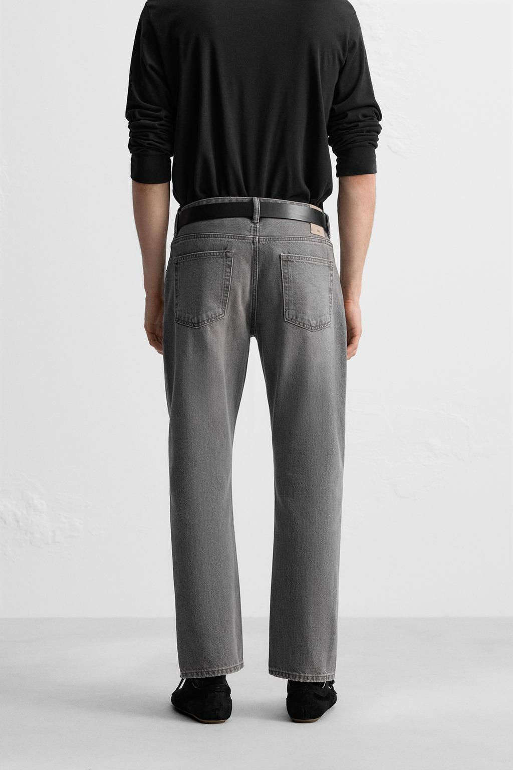 STRAIGHT-FIT REGULAR JEANS - Zara фото 5