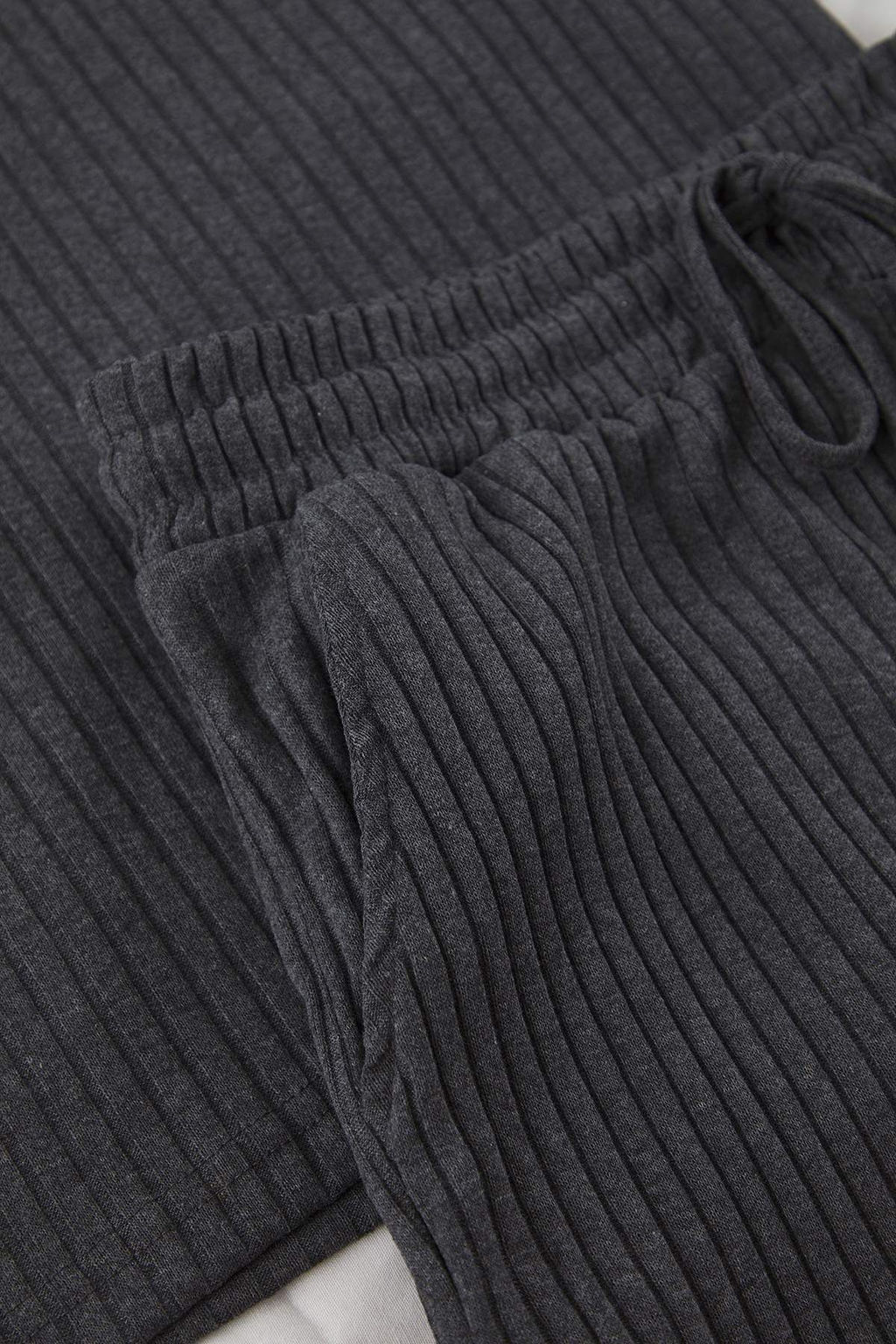 TRENDYOL MAN Lacivert Oversize Fit Fitilli Orme Sortlu Pijama Tak?m? TMNSS25PT00030 - Trendyolmilla фото 9