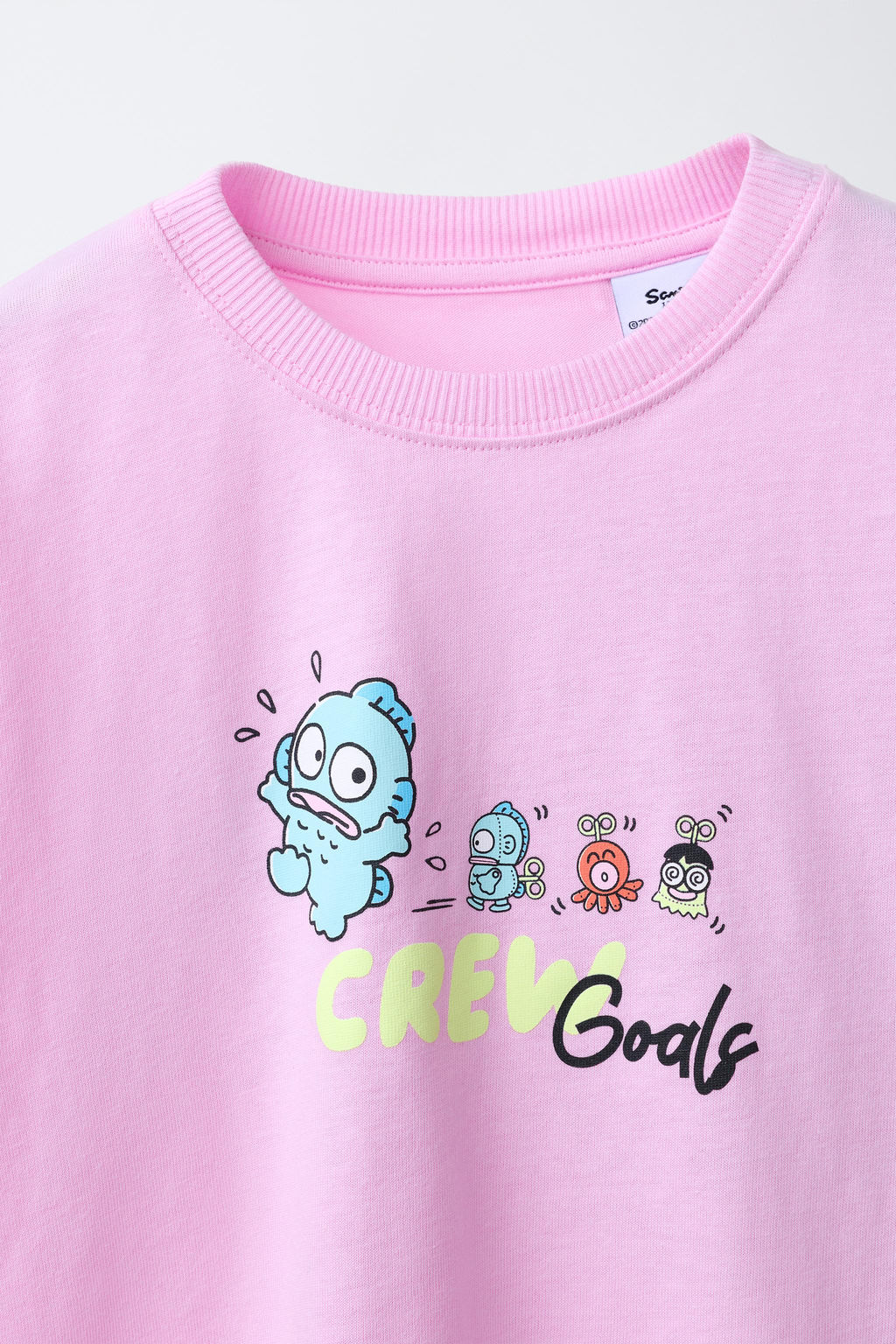 CAMISETA HANGYODON AND FRIENDS  SANRIO / Rosa - Zara фото 3