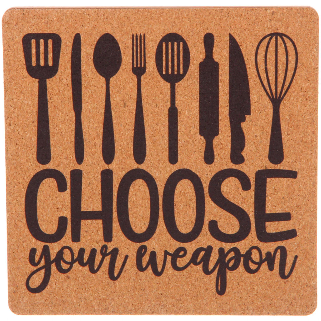 Цена за 3 шт. Подставка под горячее 15*15 см "Cuisine" Кухонные принадлежности