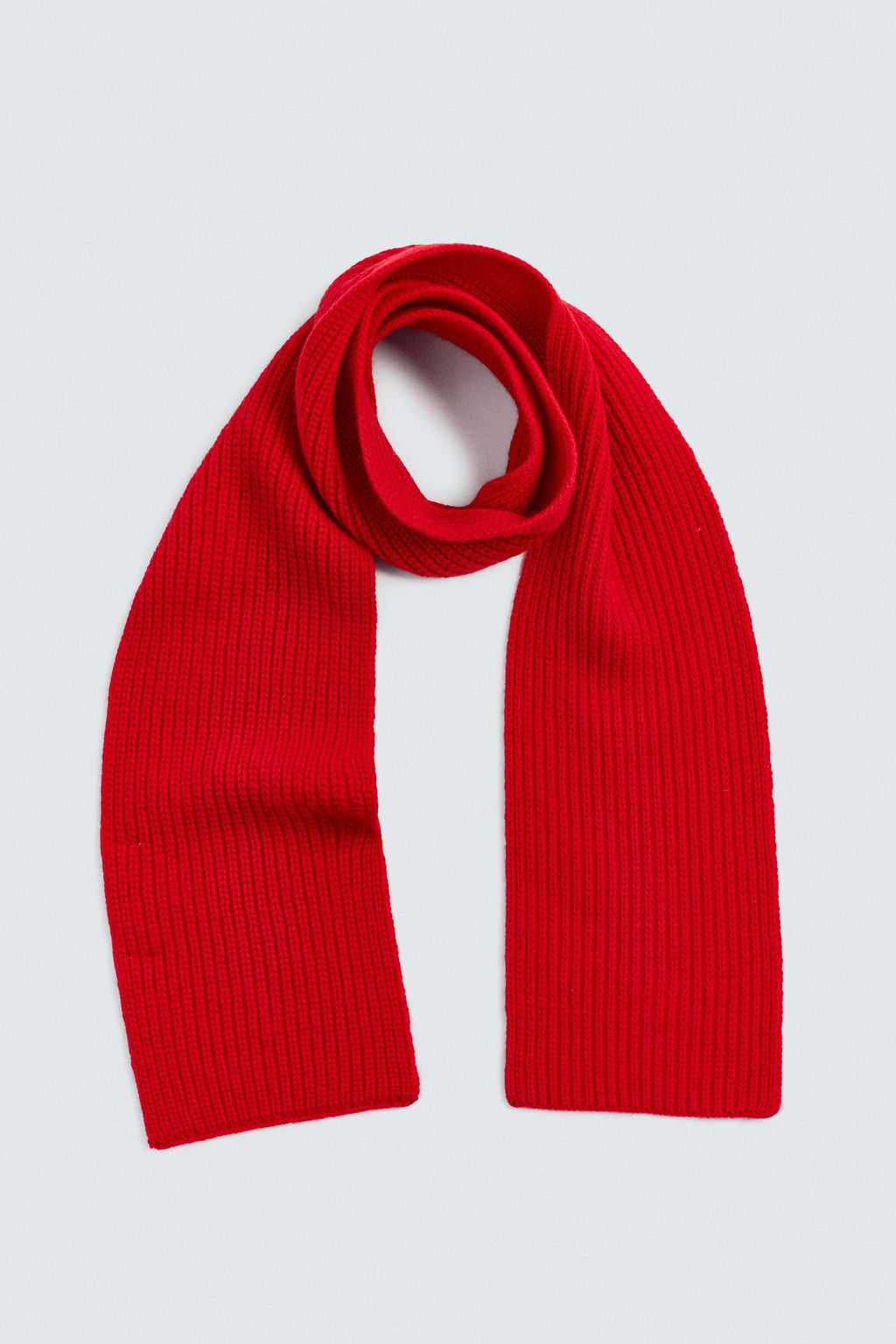 WOOL AND CASHMERE KNITTED SCARF - Zara фото 2