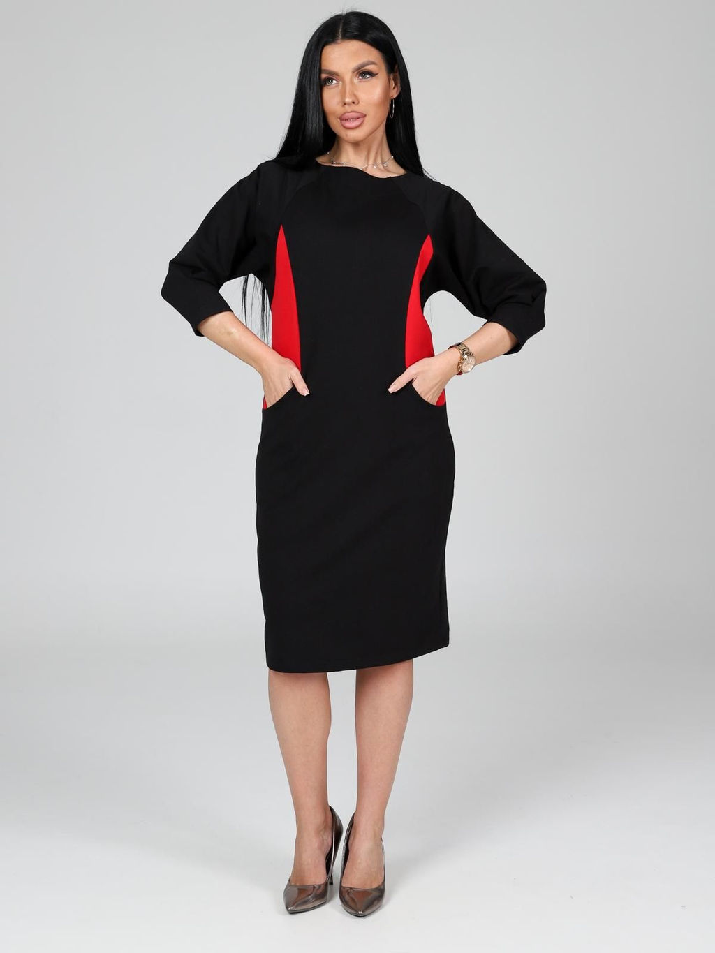 IV-CAPRIZ Рулада - платье из футера с лайкрой  фото 5