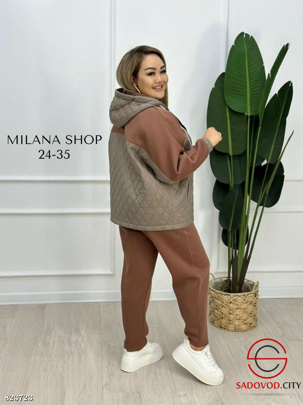 Тёплый костюм двойка женский