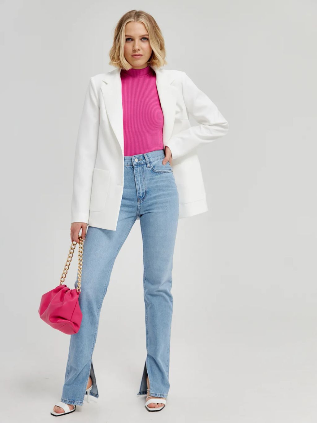 JETTY Боди из вискозы из тонкого трикотажа лапша  фото 4