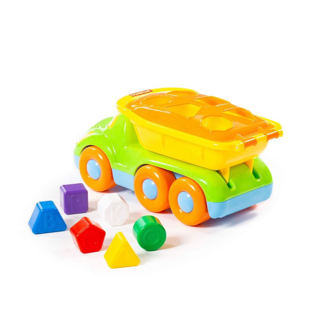 Дружок, автомобиль-самосвал логический - Полесье фото 3