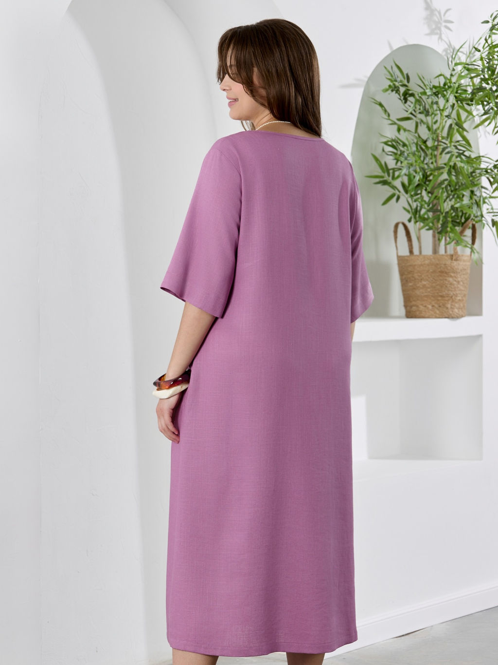 Платье Камео-1 из вискозы со льном - Виотекс фото 65