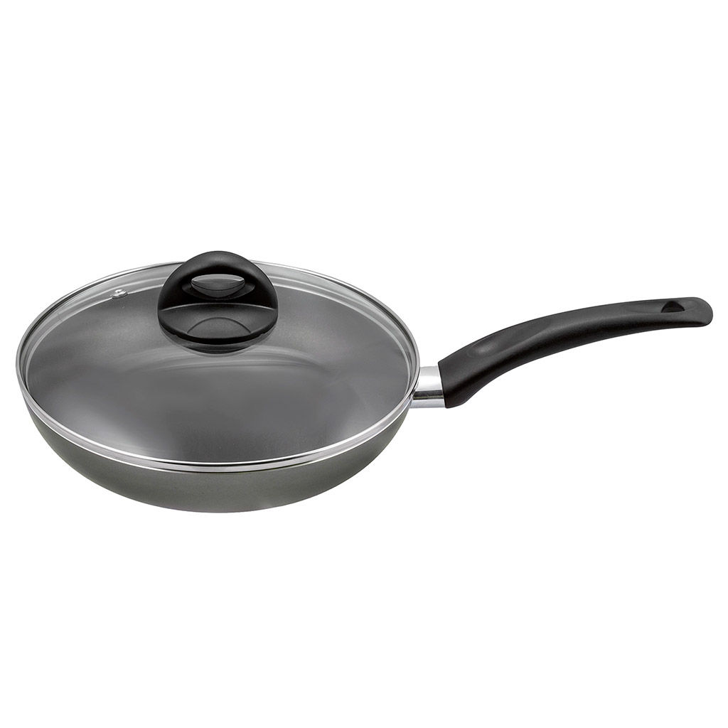 Dream Сковорода с антипригарным покрытием д26см, h5см, s3мм, стеклянная крышка (Россия) - Домашняя мода фото 2