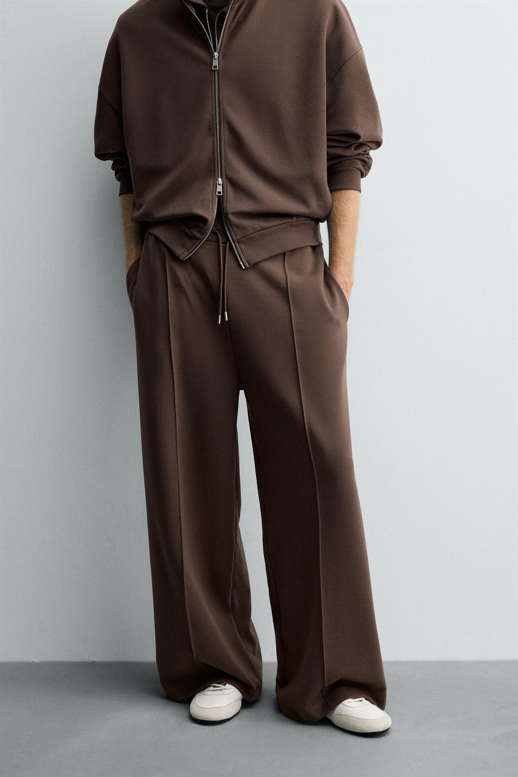 LABEL INTERLOCK TROUSERS - Zara фото 2