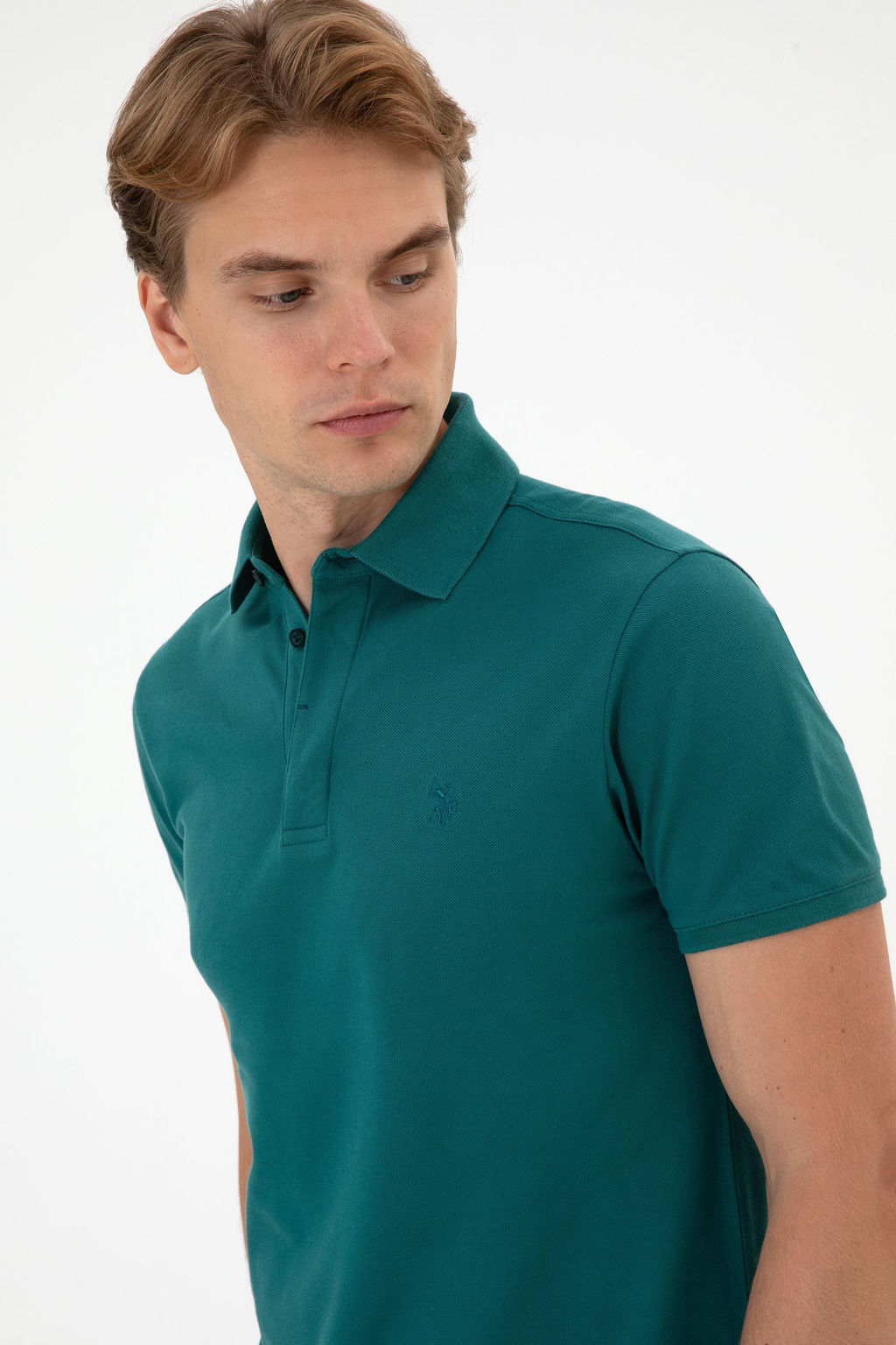 Erkek Koyu Ye_il Basic Ti__rt Sepette S_rpriz _ndirim - U.s. polo assn фото 2