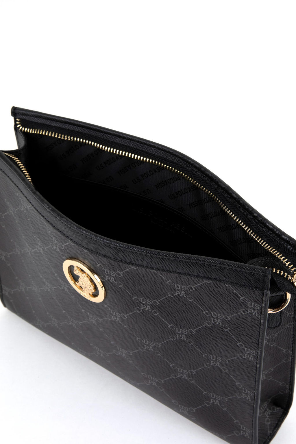 Женская черная сумка через плечо Неожиданная скидка в корзине - U.s. polo assn фото 7