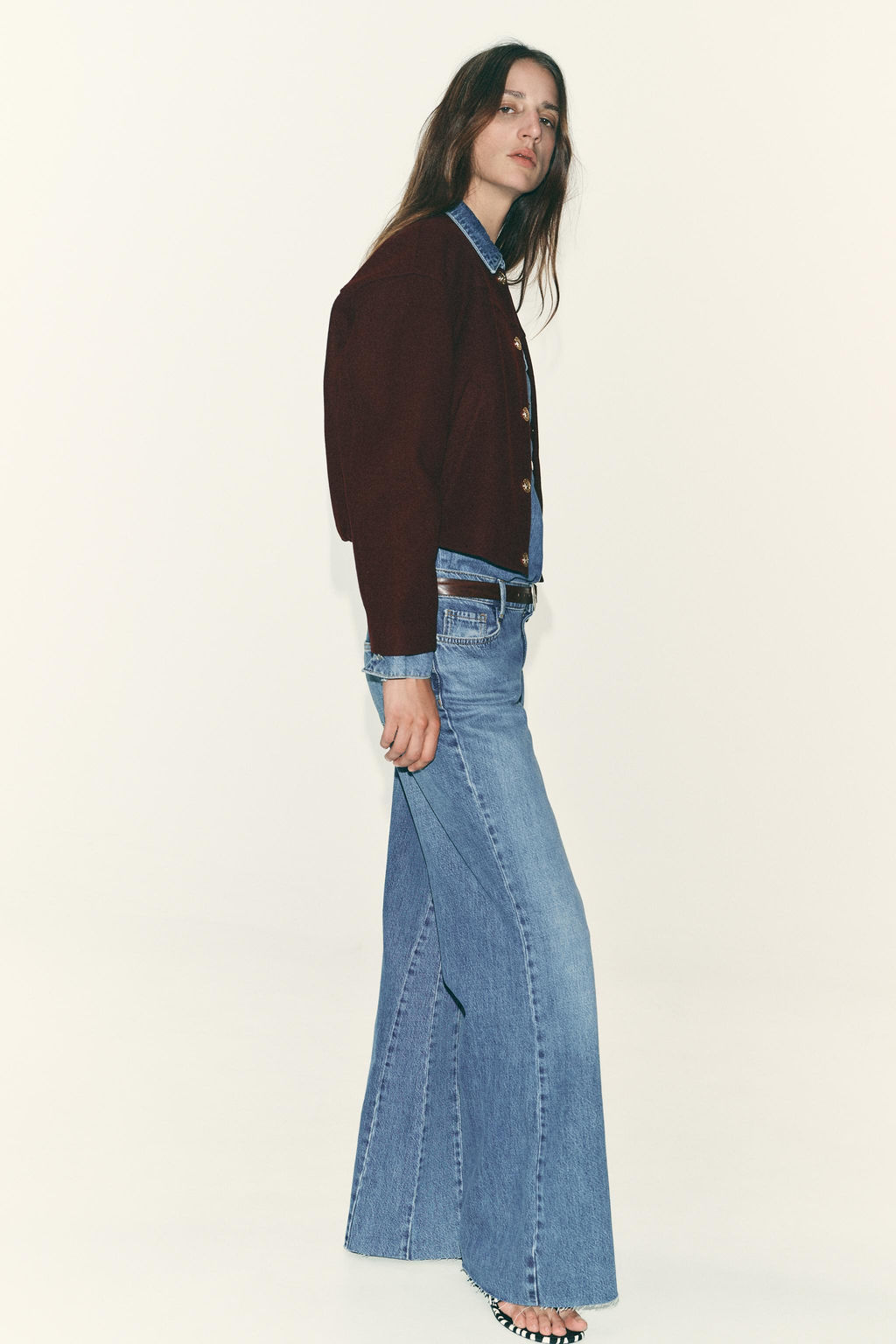SOFT JACKET WITH GOLD BUTTONS - Zara фото 3