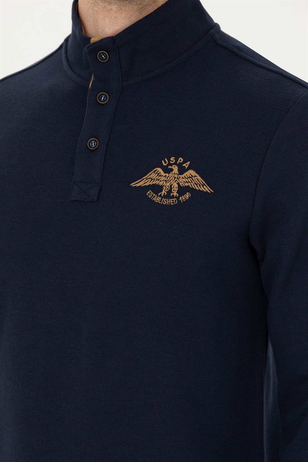 Мужской темно-синий свитшот Неожиданная скидка в корзине - U.s. polo assn фото 7