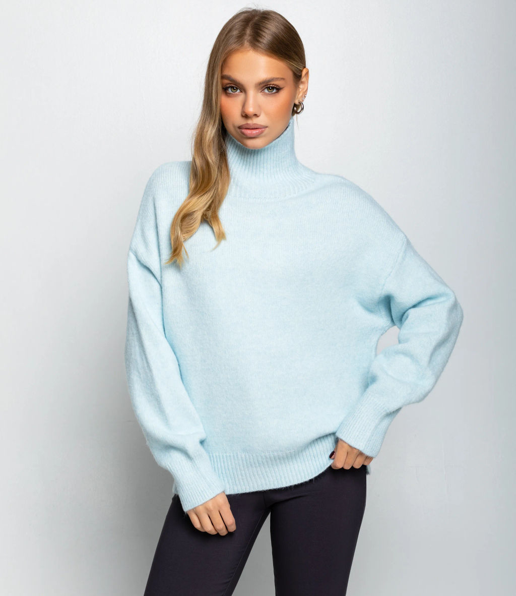 Свитер #КТ2587 (1), голубой