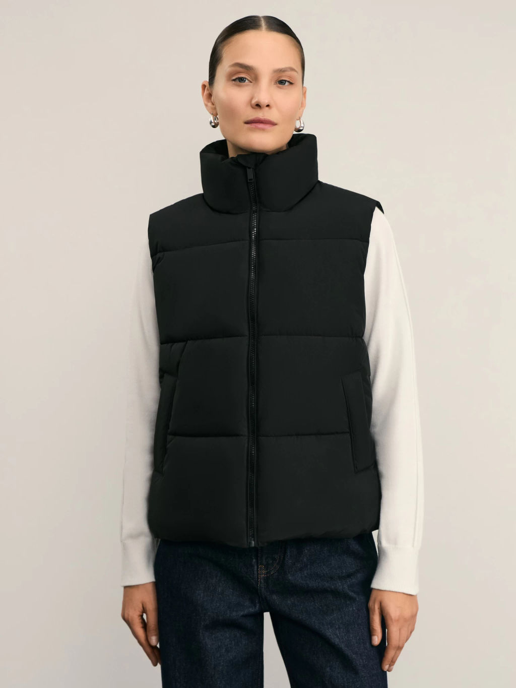 Жилет стеганый утепленный / Zarina фото 3