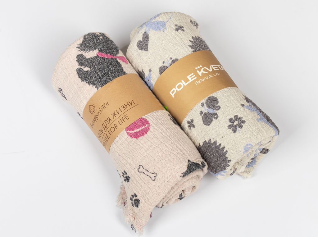 20с113-ШР/у./рул. 130*100 плед "Ночка" цв. 3 рис. 992