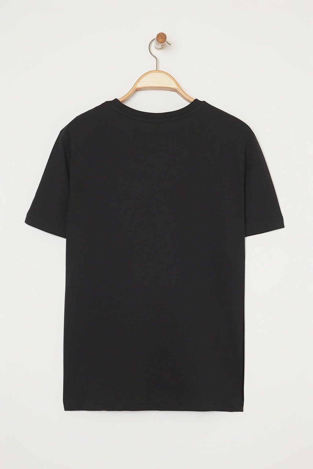 TRENDYOL MAN Gri Oversize/Genis Kesim Bisiklet Yaka Yaz? Bask?l? %100 Pamuklu T-Shirt TMNSS21TS1685 - Trendyolmilla фото 3