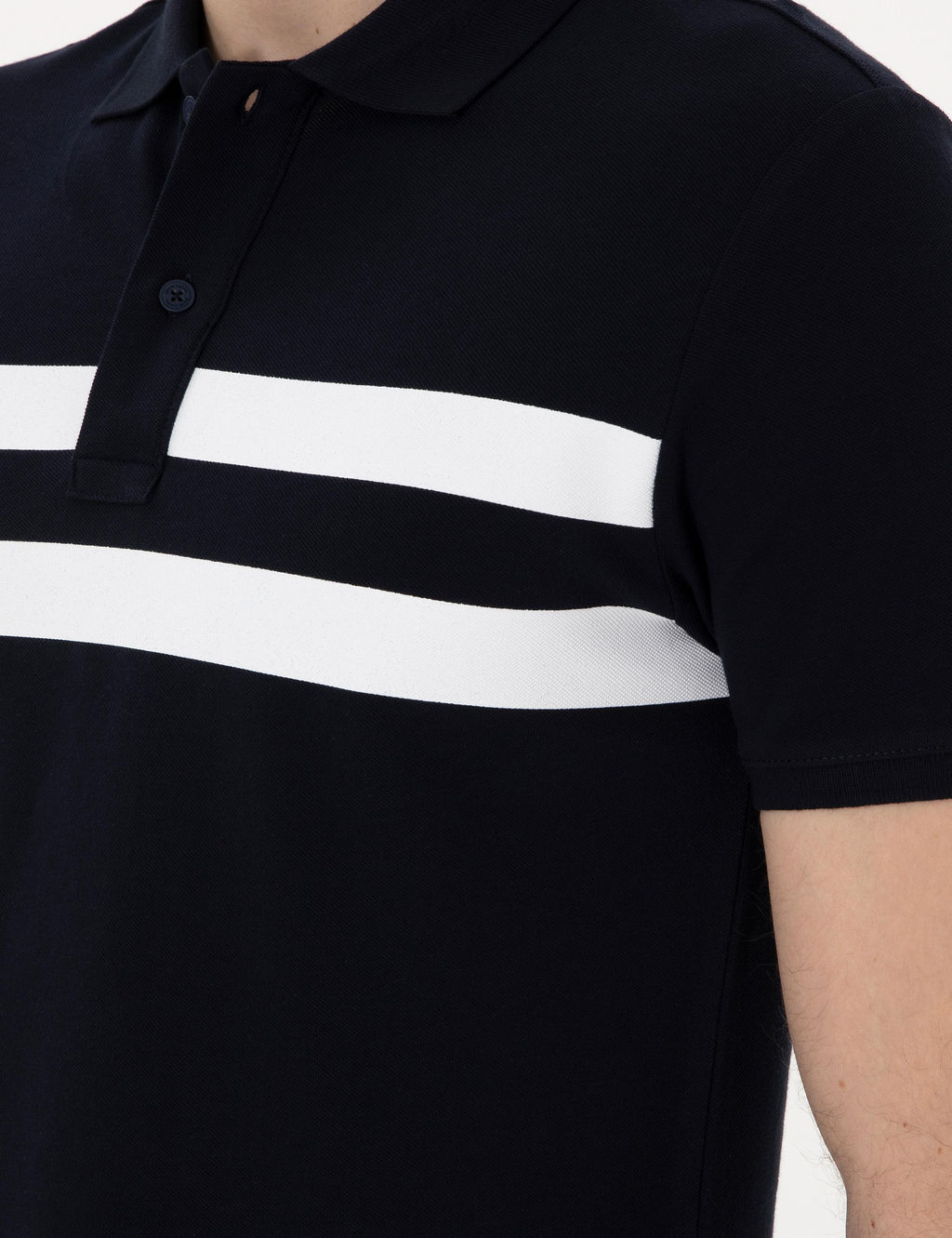 Lacivert Slim Fit Ti__rt