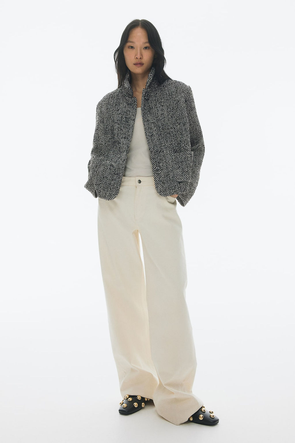 Chaqueta en tejido jacquard - H&m фото 2